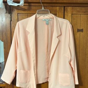 American Rag / Light Pink Blazer-light weight, dressed up or down.